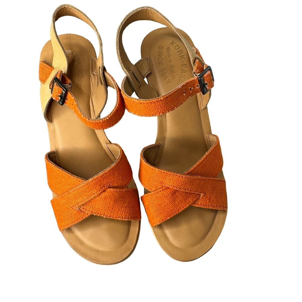 Kork-ease‎ wedge strap sandals